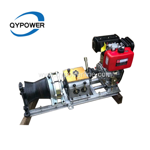 Direct driven gas powered winches